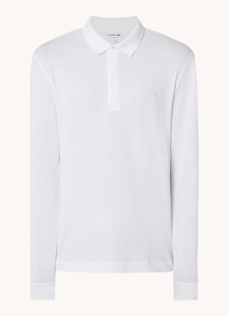 Lacoste polo majica regularnog kroja s vezom logotipa