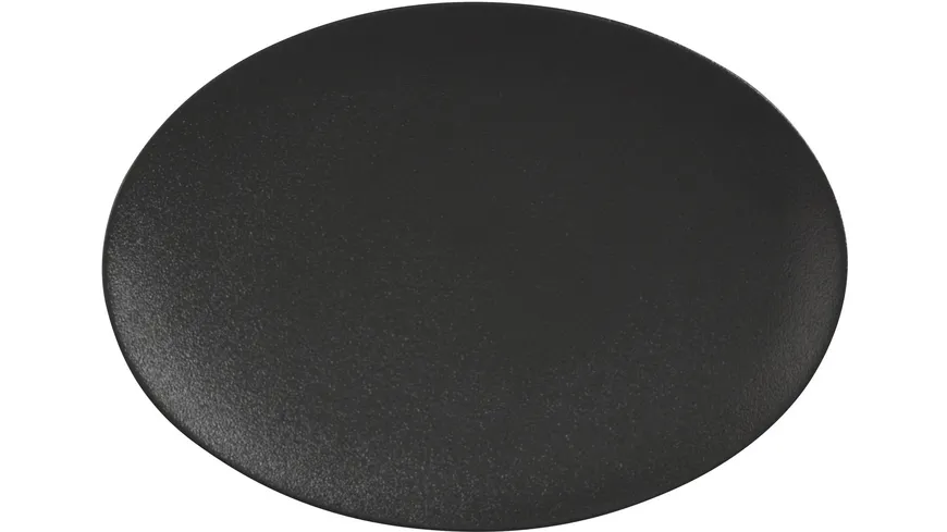 MAXWELL & WILLIAMS CAVIAR BLACK Platte oval, 30x22 cm