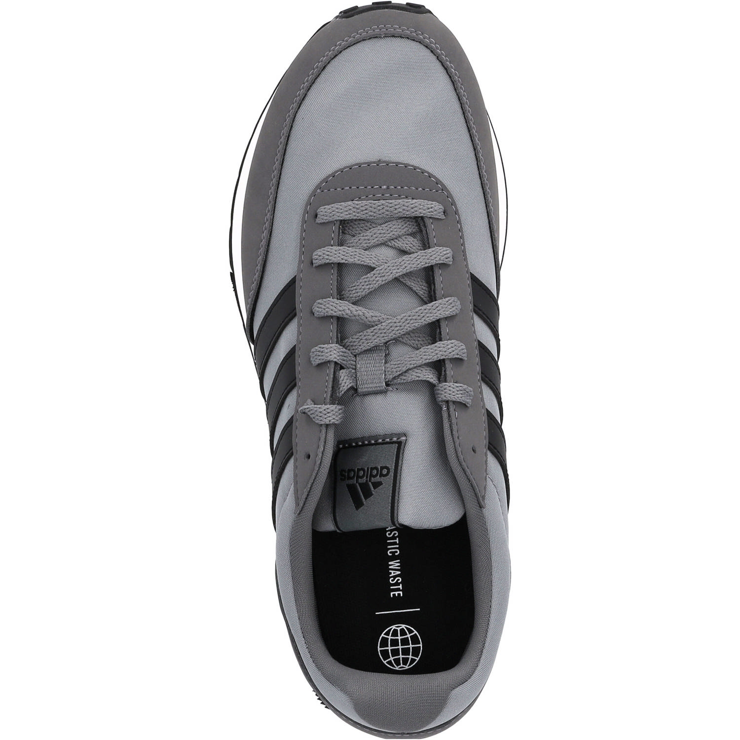Adidas Run 60s 3.0 M, Sneakers Low, Herren, grey three/core black/grey fou
