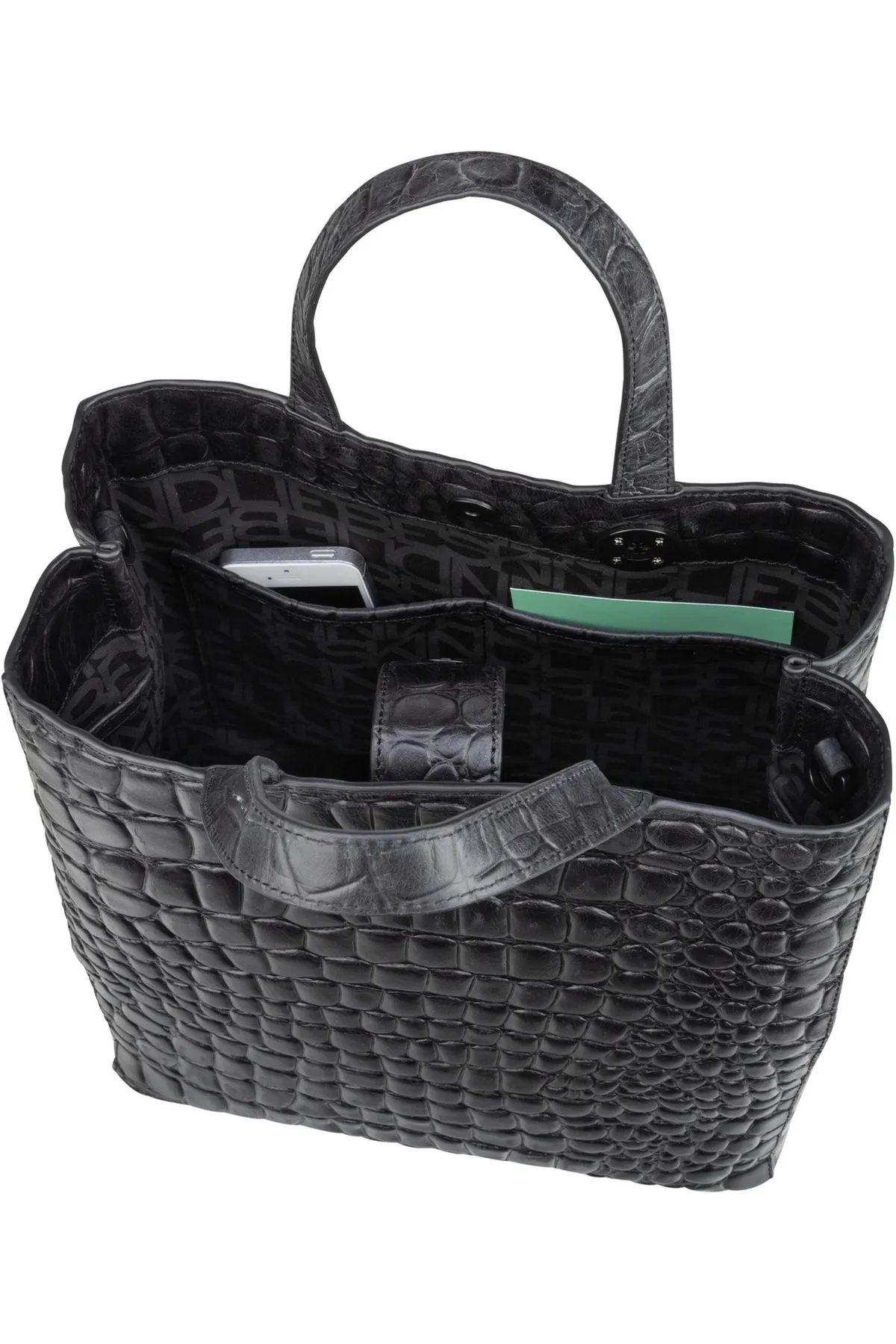 Liebeskind Berlin  Handtasche Papiertasche M20 Kroko