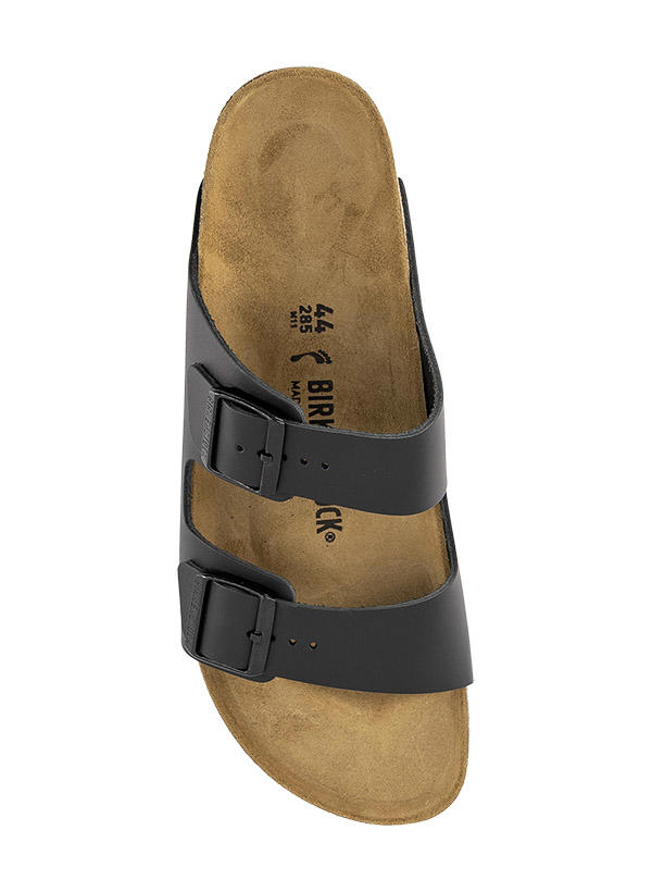 BIRKENSTOCK, Pantoletten, Birko-Flor®, Schmale Passform, schwarz