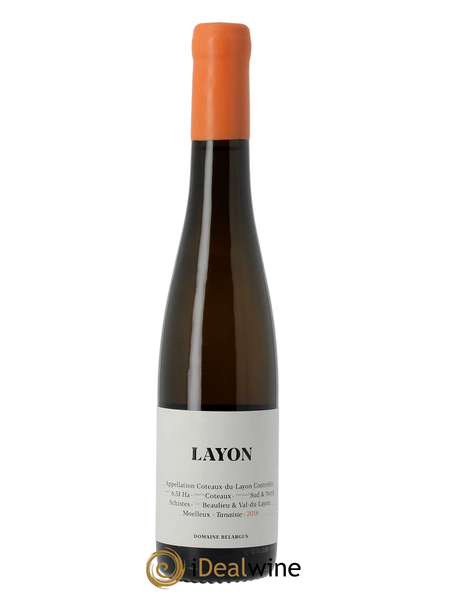 Coteaux du Layon Layon Belargus  2018 - Lot de 1 Demi-bouteille