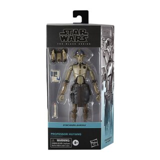 Star Wars The Black Series Actionfigur - Professor Huyang