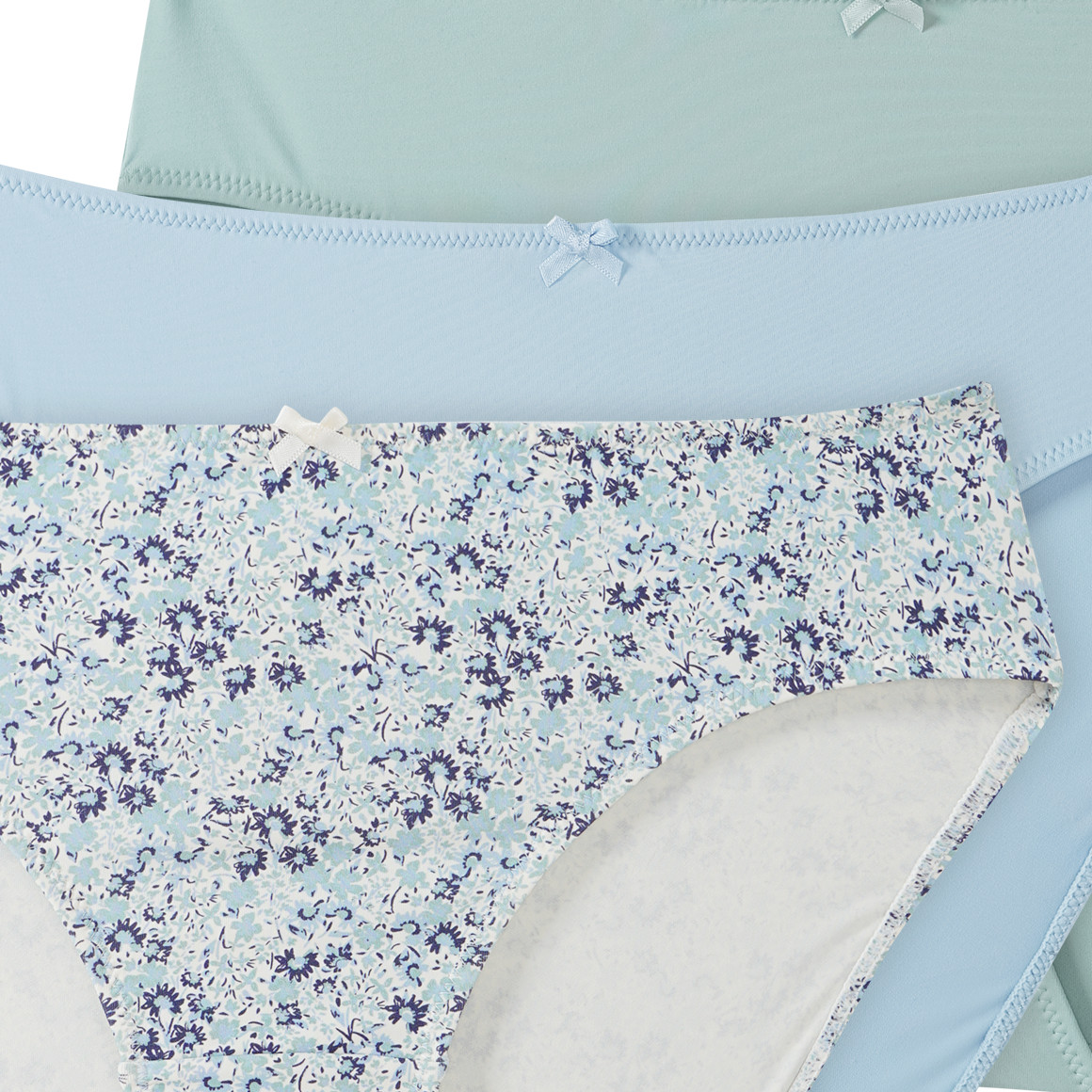 3 Damen Slips aus Mikrofaser