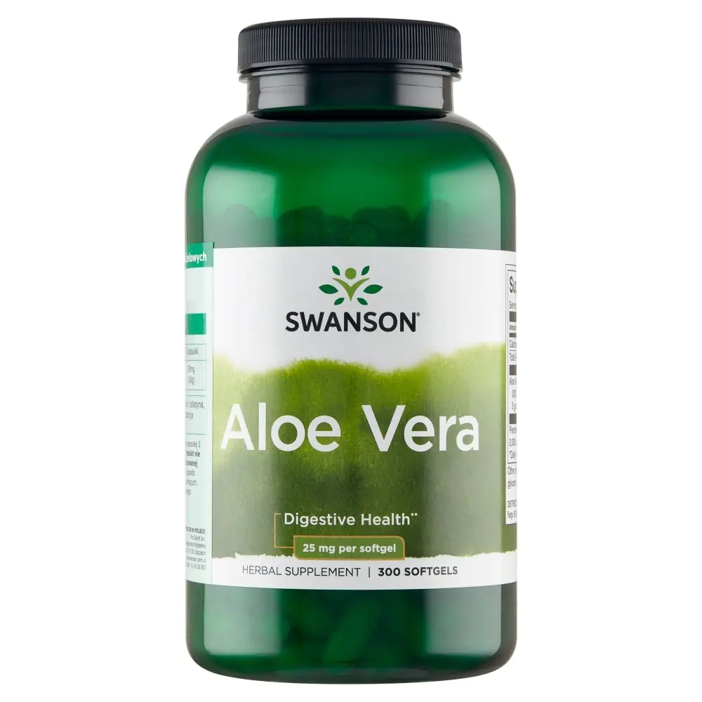 Swanson Aloe Vera kapsule od 25 mg