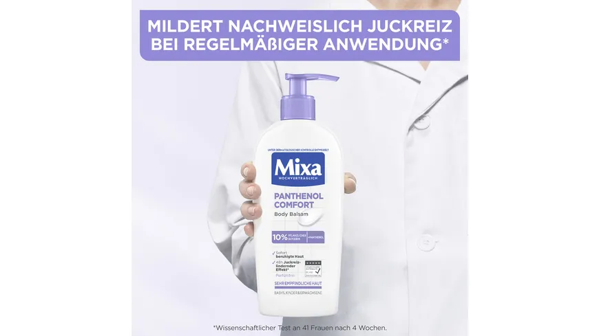 Mixa Panthenol Comfort Body Balsam 250 ml