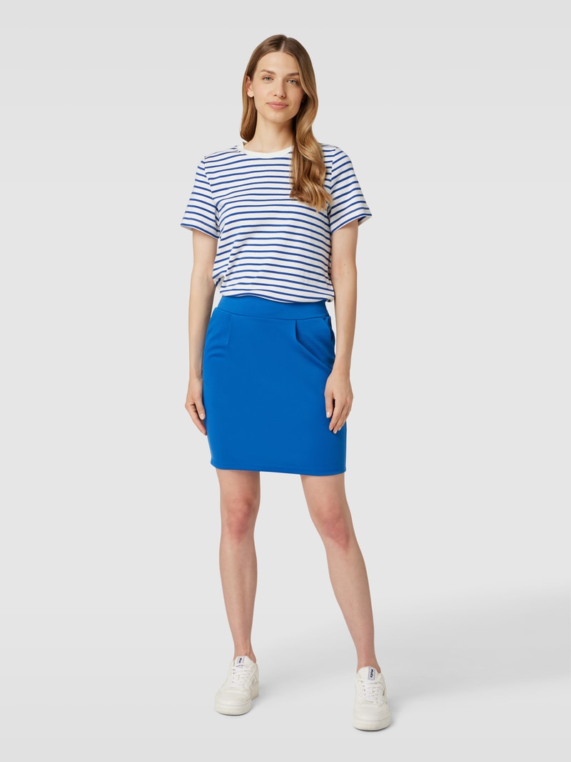 Minirock mit elastischem Bund Modell 'Kate' in blau