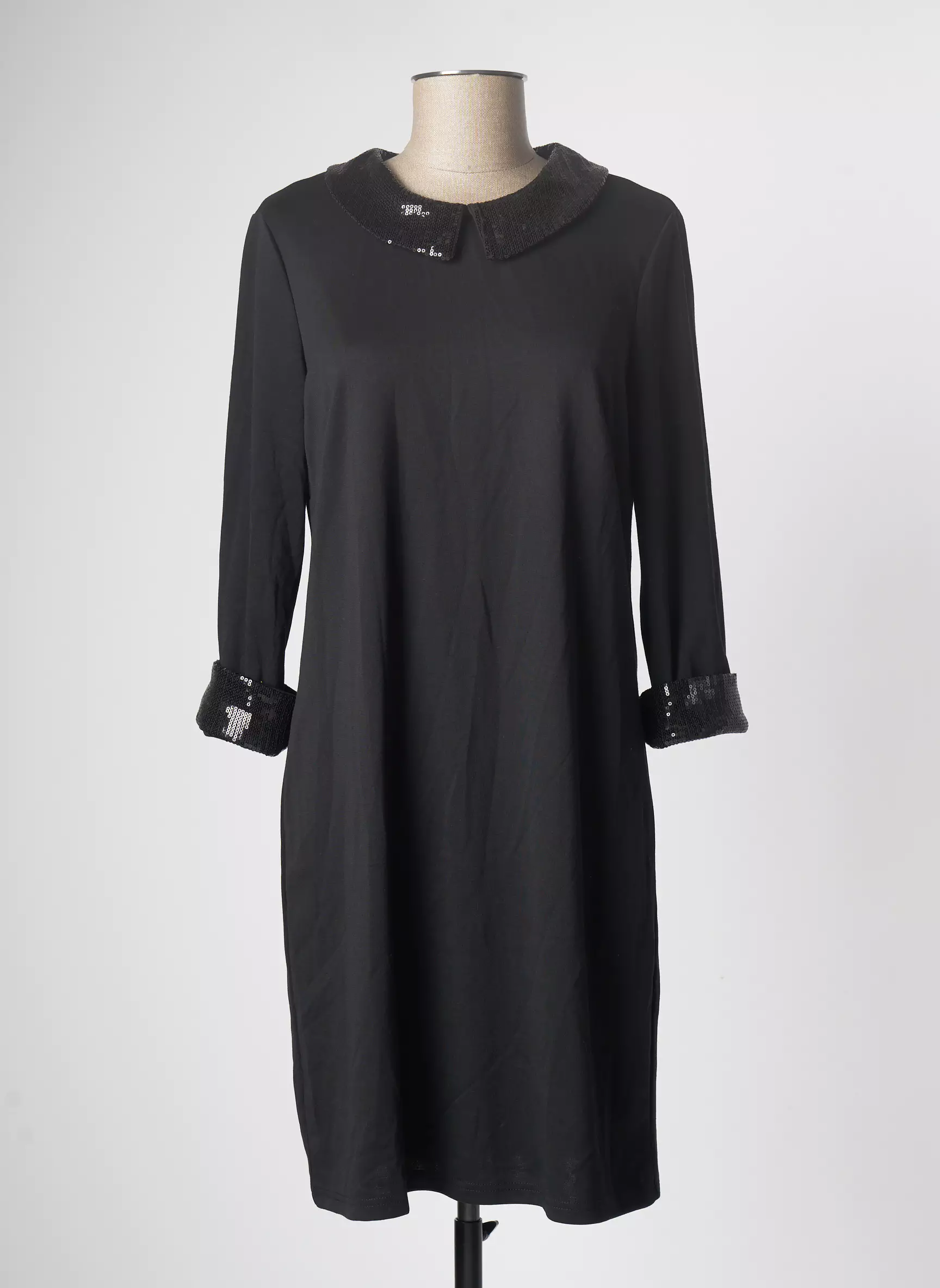Vero Moda Robes Mi Longues Femme couleur noir