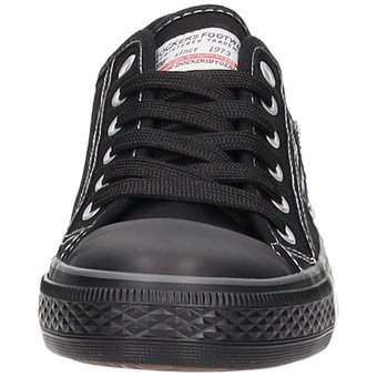 Dockers Leinen Sneaker in schwarz