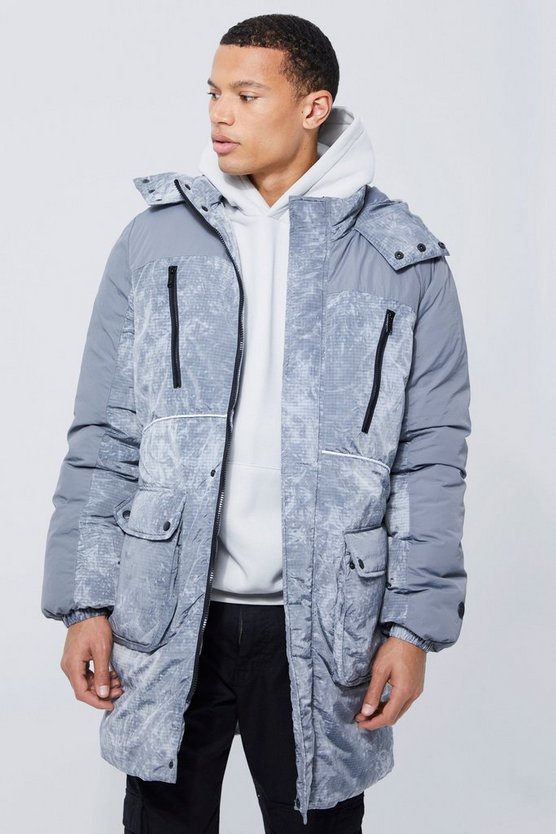 Tall Batik Ripstop Parka
