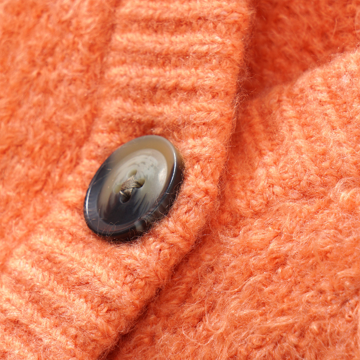 Mädchen Strickjacke mit Tasche