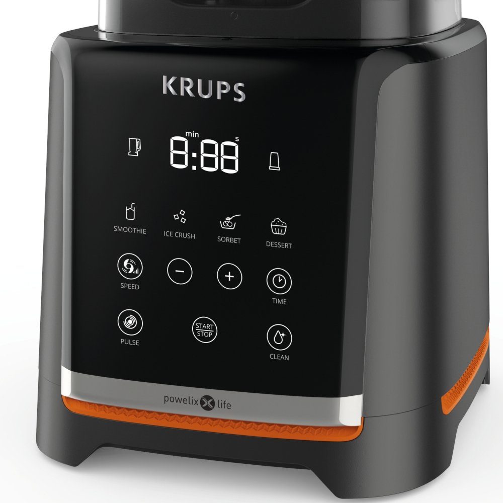 Krups Standmixer KB 9158 - Standmixer - schwarz, 1600 W