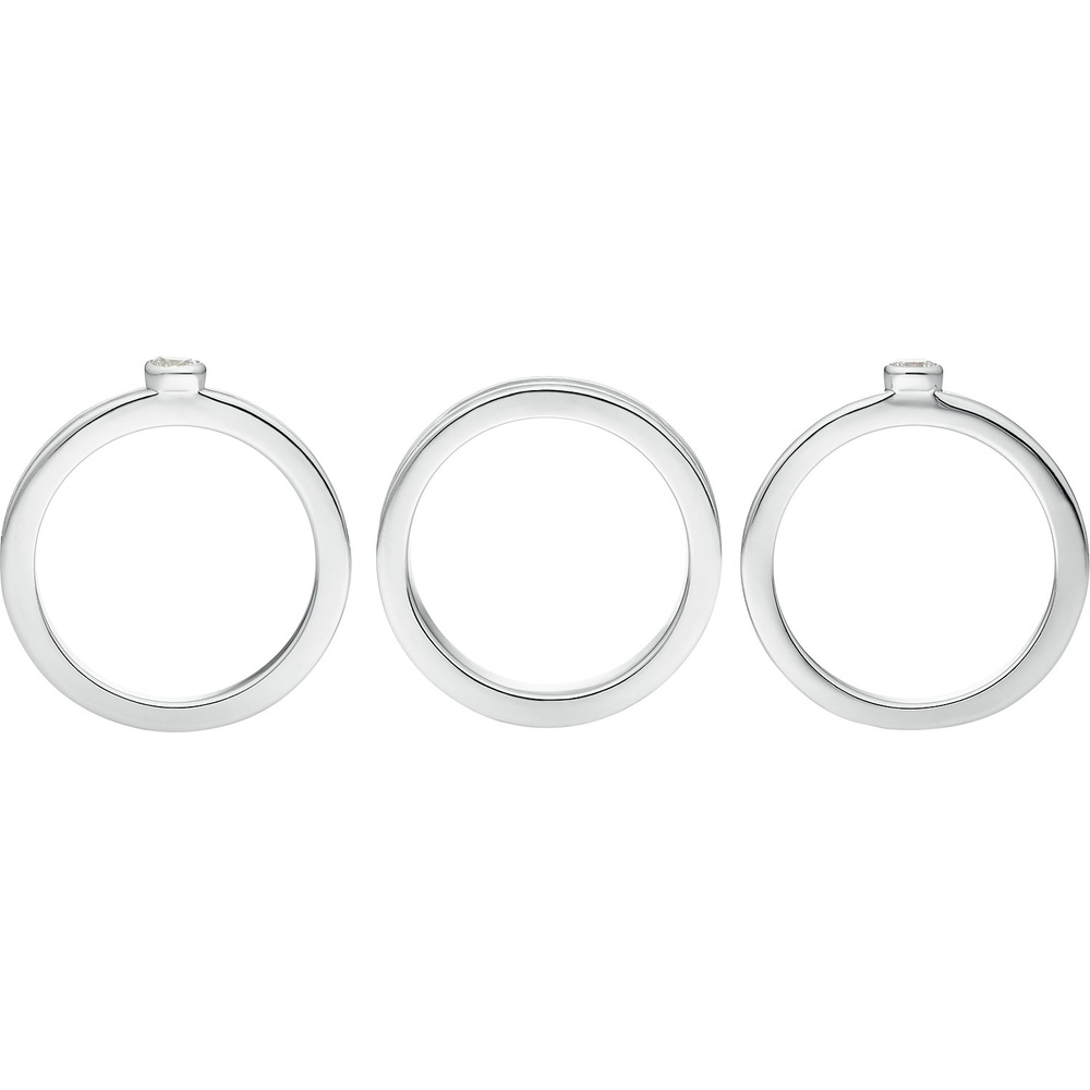 Jette Bague pour femme 925 Argent argent Bague