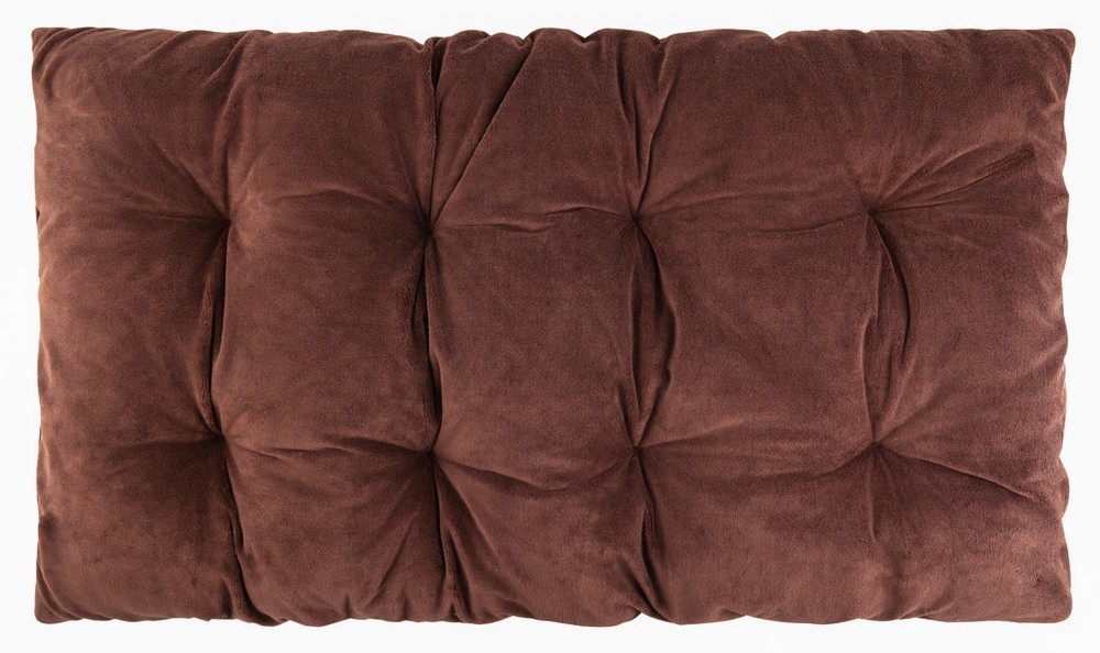 Bella Casa Chillkissen 2er Pack, ca. 70 x 120 cm, Braun