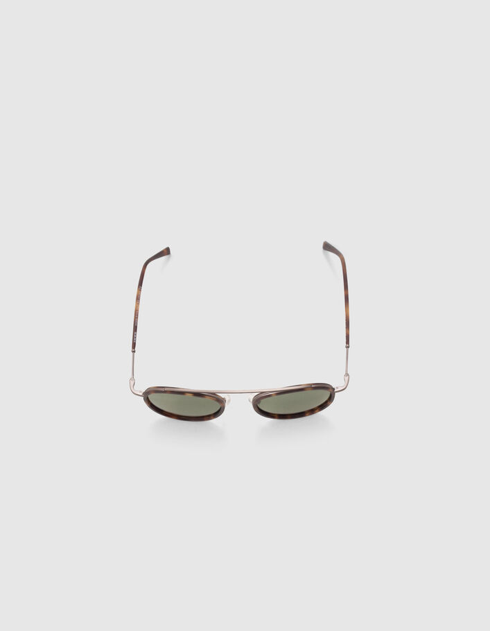 Lunettes solaires écailles style pantos Homme