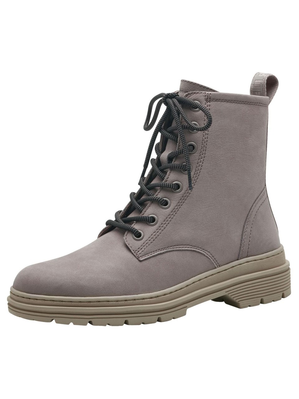 TAMARIS Freizeit Schnürer taupe TAMARIS