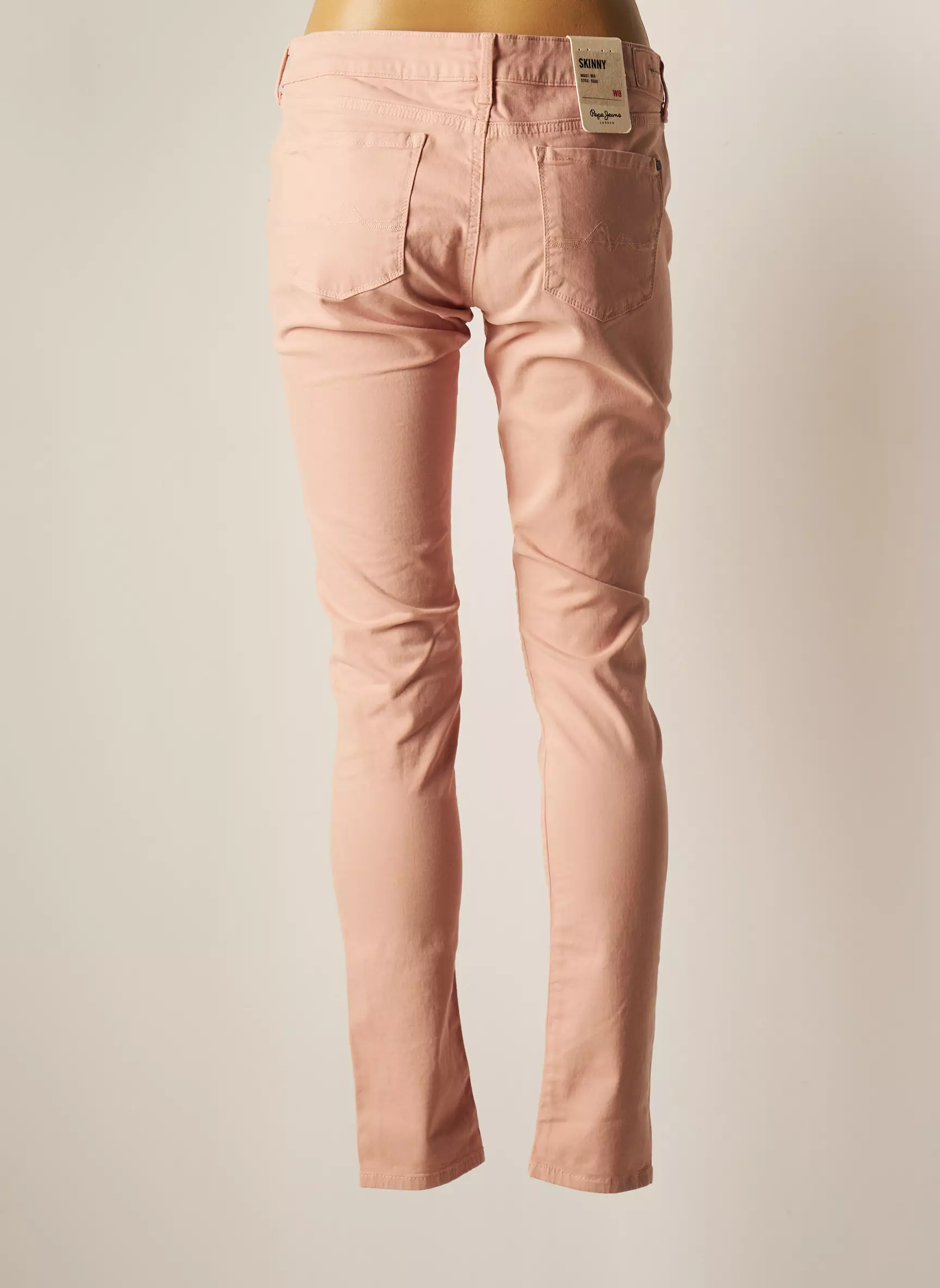 Pepe Jeans Pantalons Slim Femme couleur rose