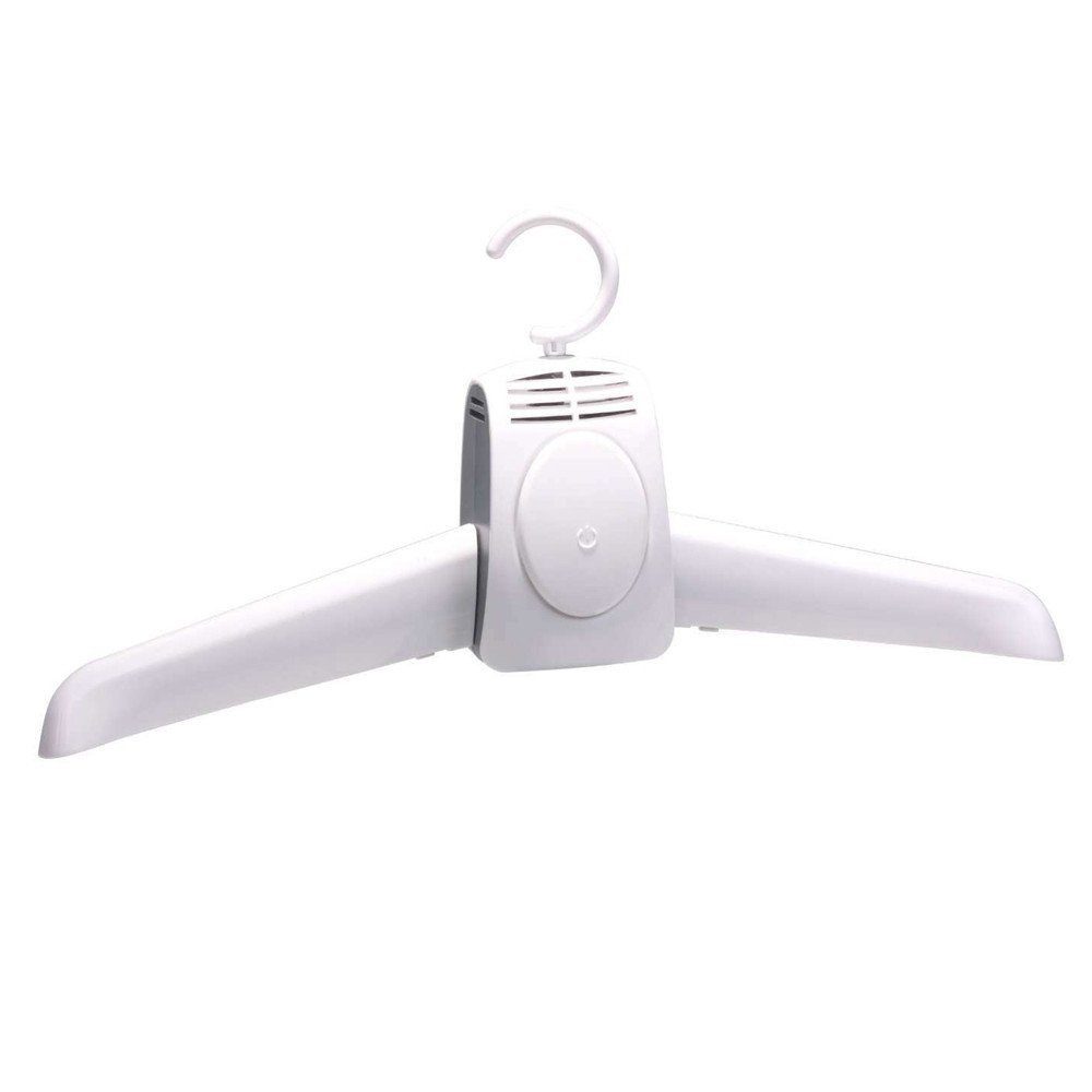 DOTMALL Mehrfach-Kleiderbügel Elektrischer,faltbarer Mini-Schuhtrockner,Reisen Kleiderbügel,1er Pack