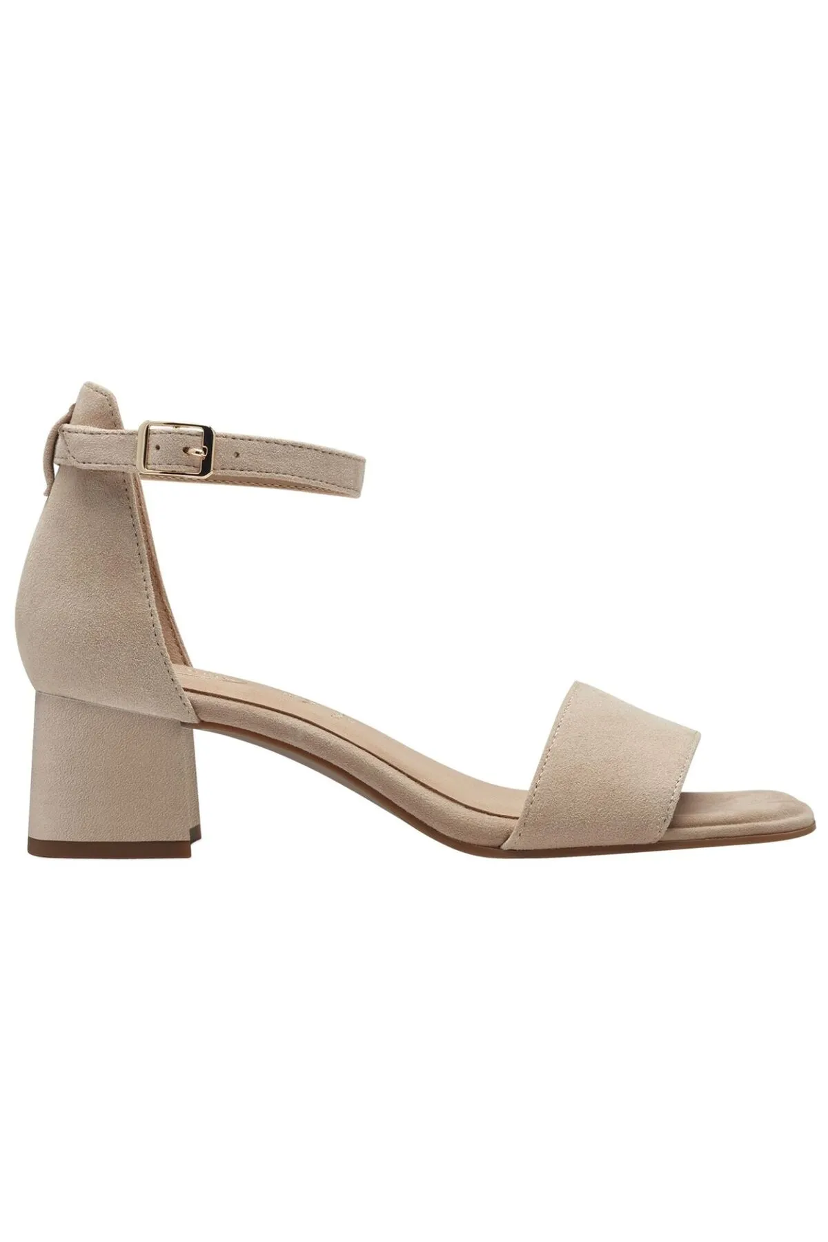 Tamaris Comfort  Sandalette - Beige - Blockabsatz