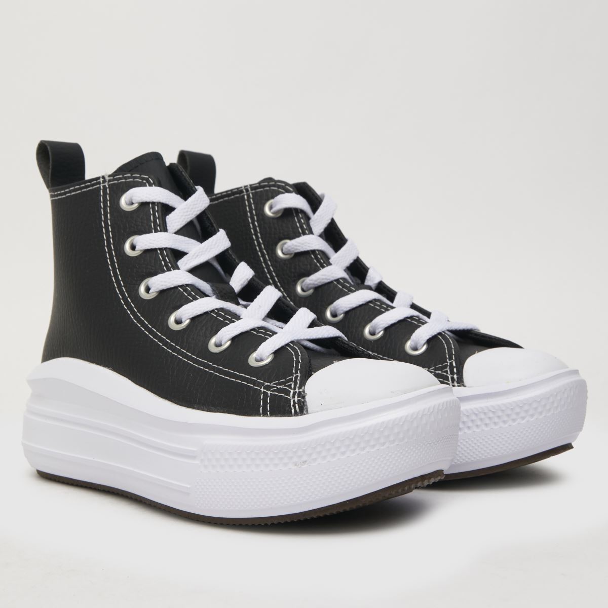 Converse svarta all star move hi flickor juniorsneakers