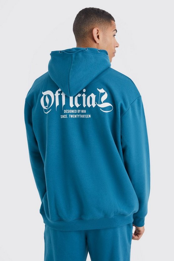 Official Oversize Hoodie mit Kordelzug-Detail