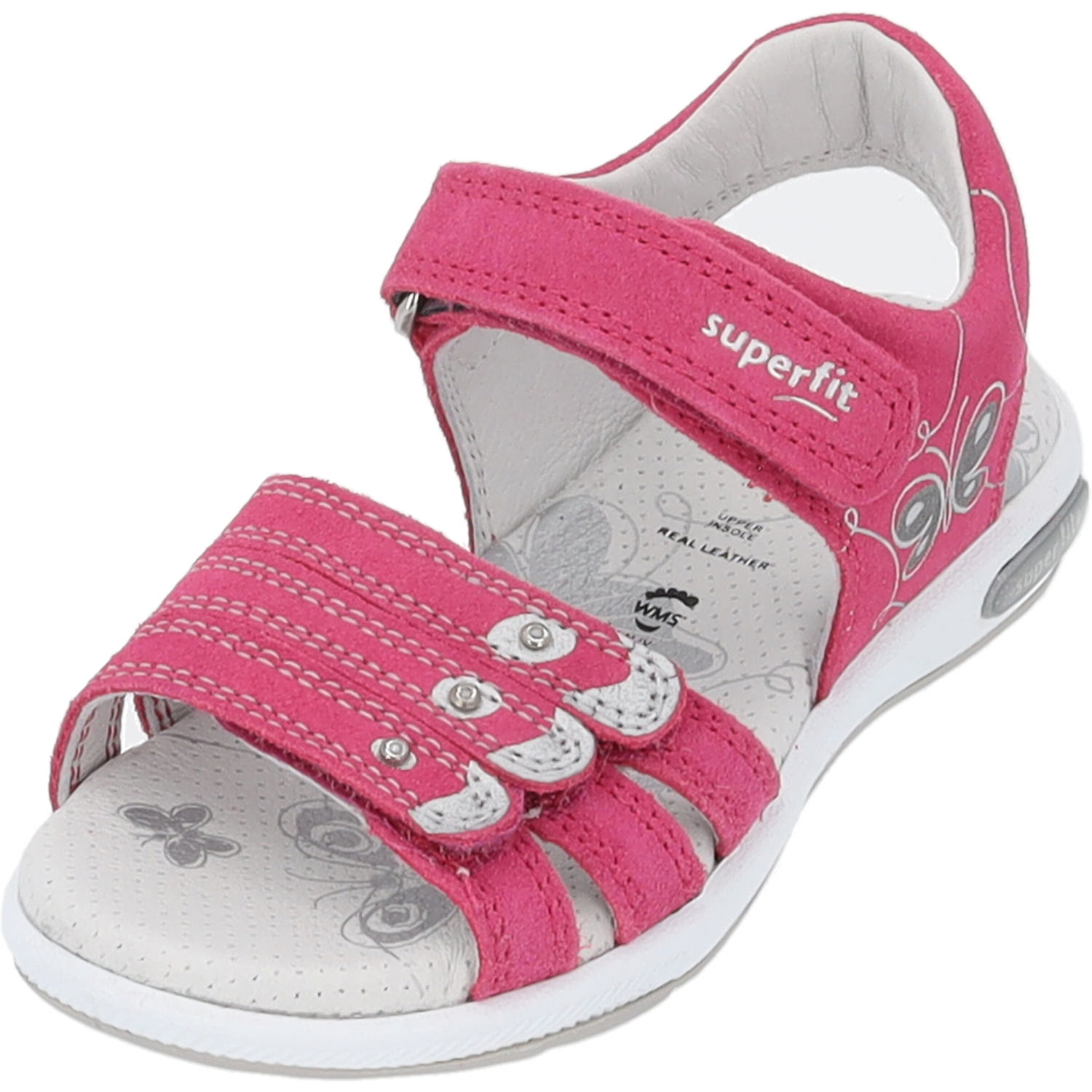 Superfit EMILY 06137, Sandaletten, Kinder, PINK/SILBER