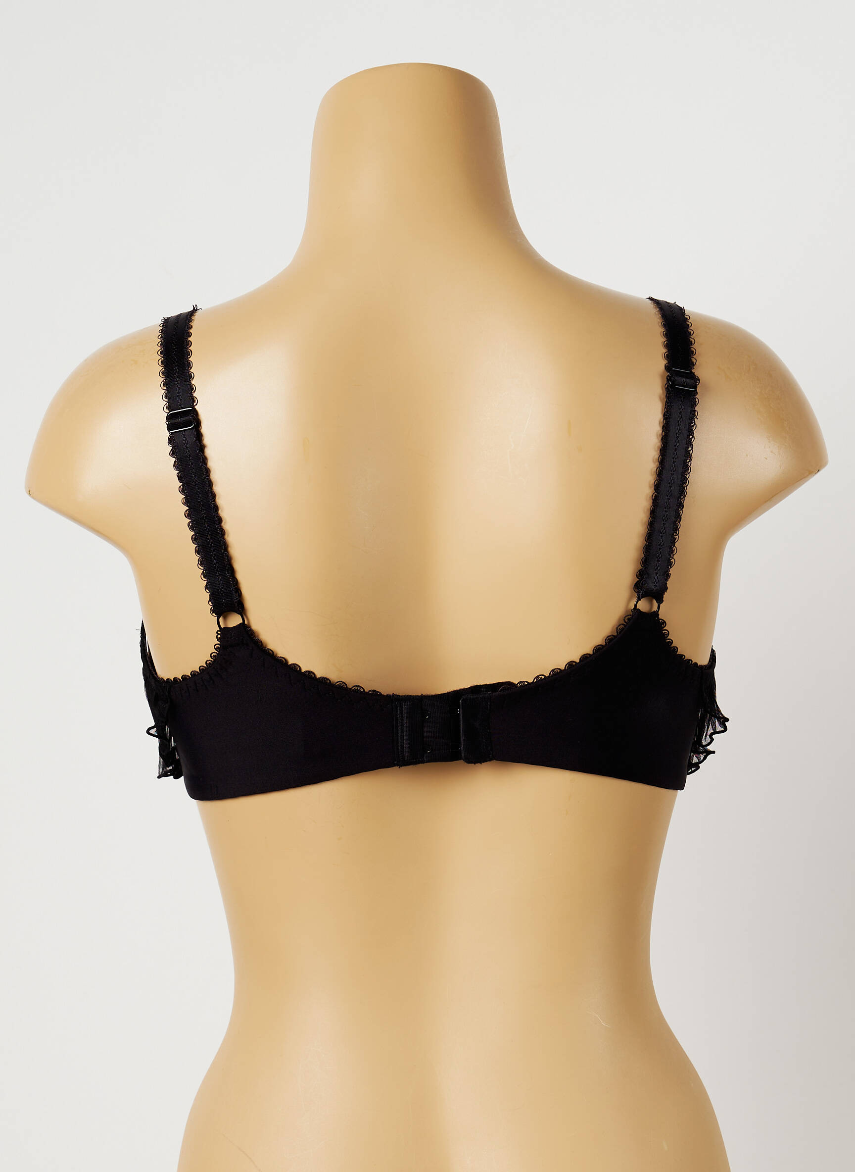 Cache Coeur Lingerie Maternite Femme couleur noir