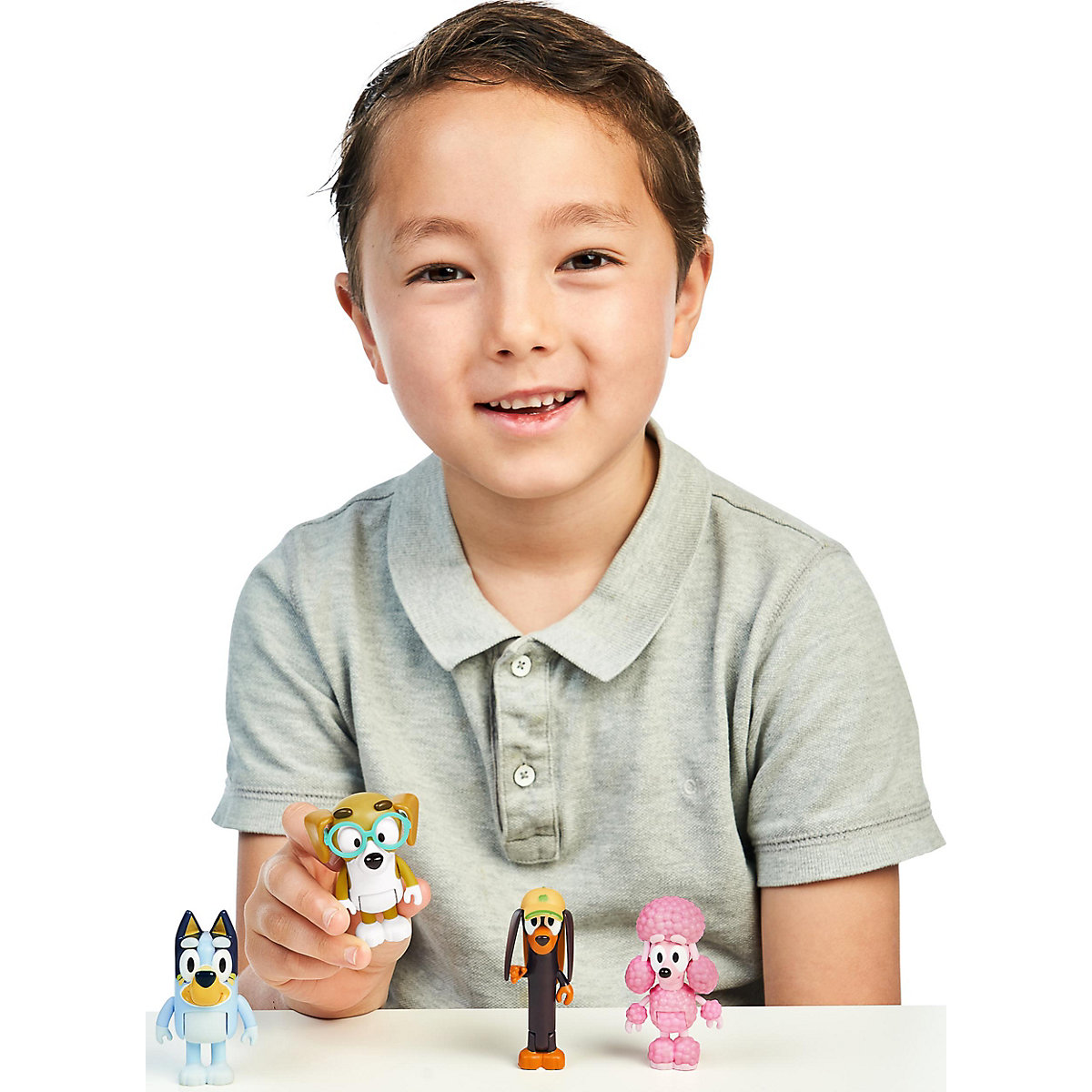 BLUEY Figuren 4er pack -Freunde
