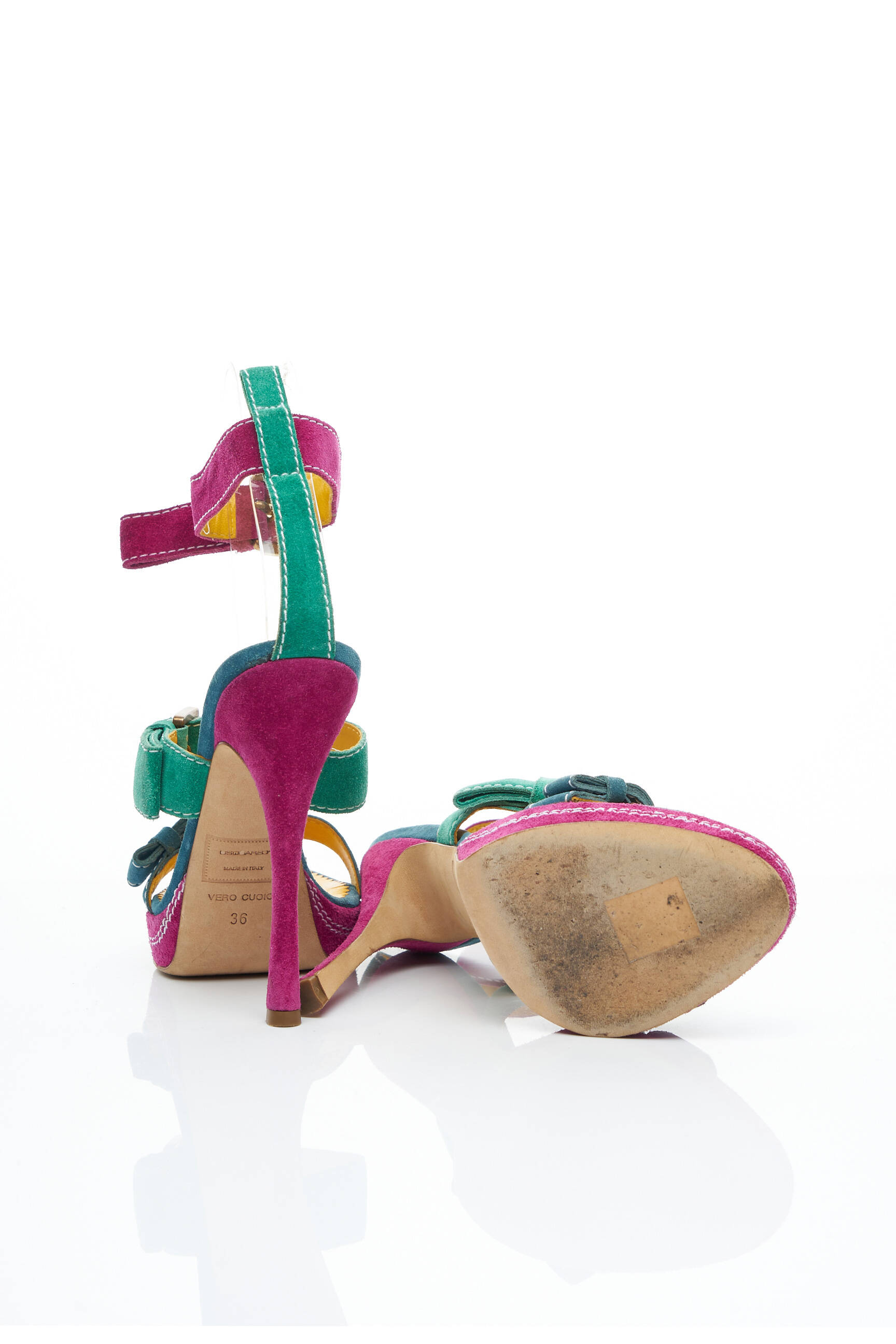 Dsquared Sandales Nu Pieds Femme couleur violet