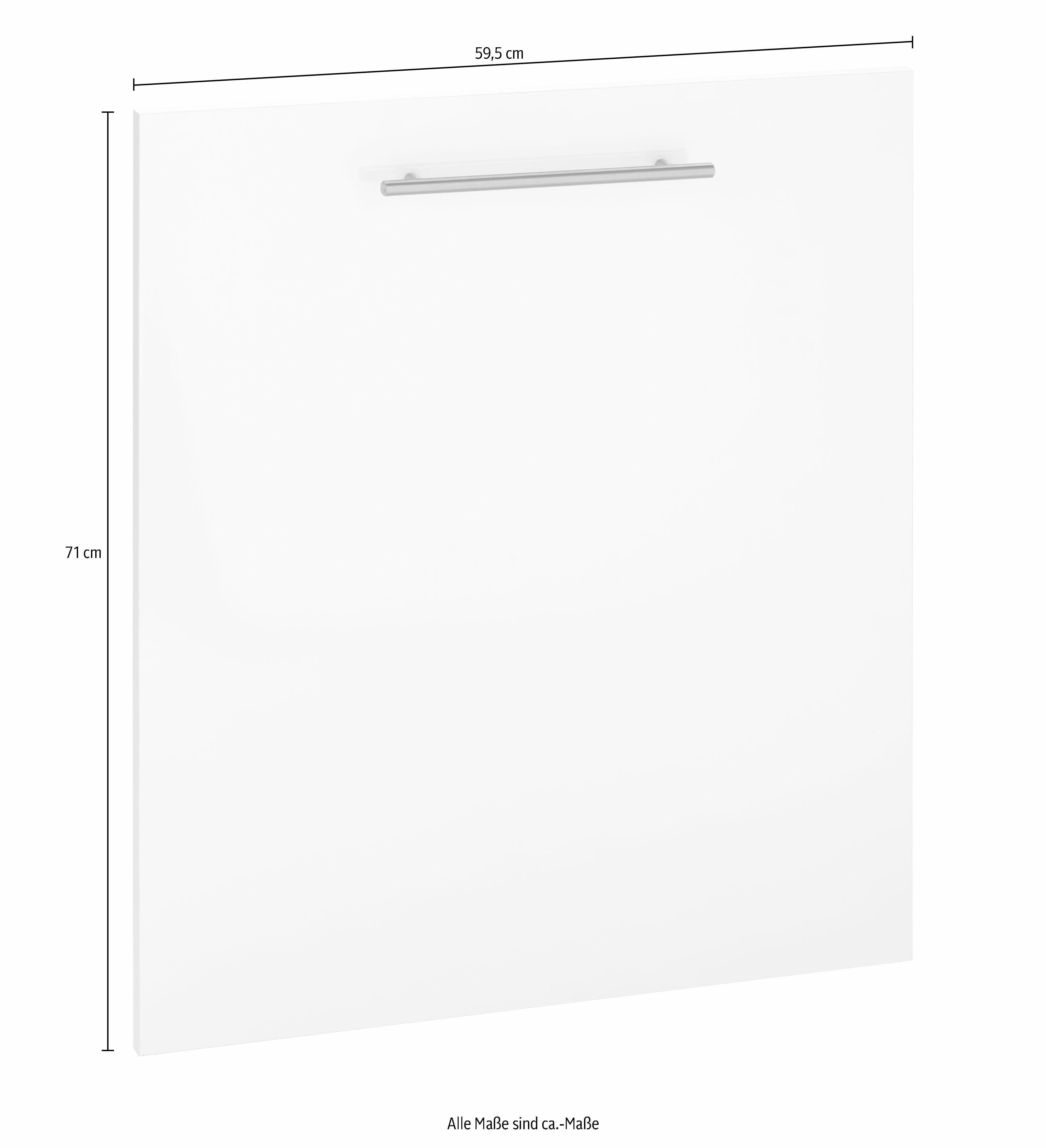 wiho Küchen Frontblende Ela, 60 cm breit, für vollintegrierbaren Einbaugeschirrspüler