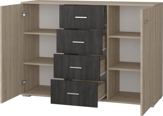 Polini Home Komplettschlafzimmer Schlafzimmer-Set 4-tlg 