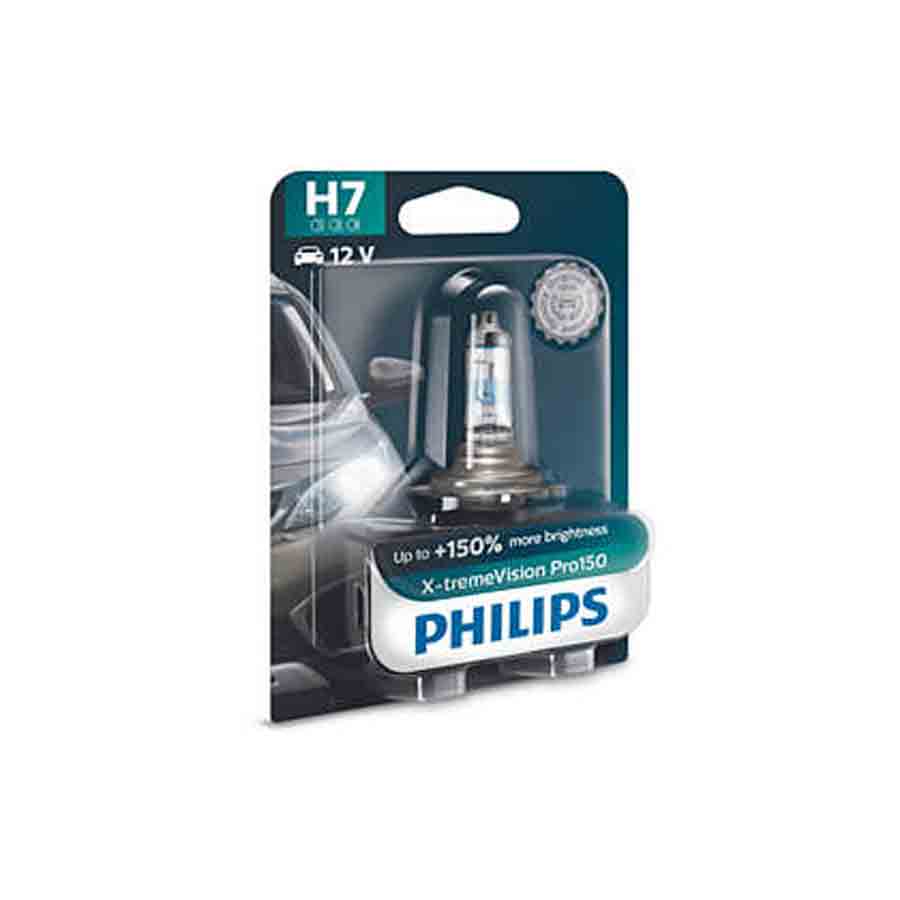 Philips X-treme Vision Pro150 H7 Halogen-Scheinwerferlampe, 1 Stück - ATU