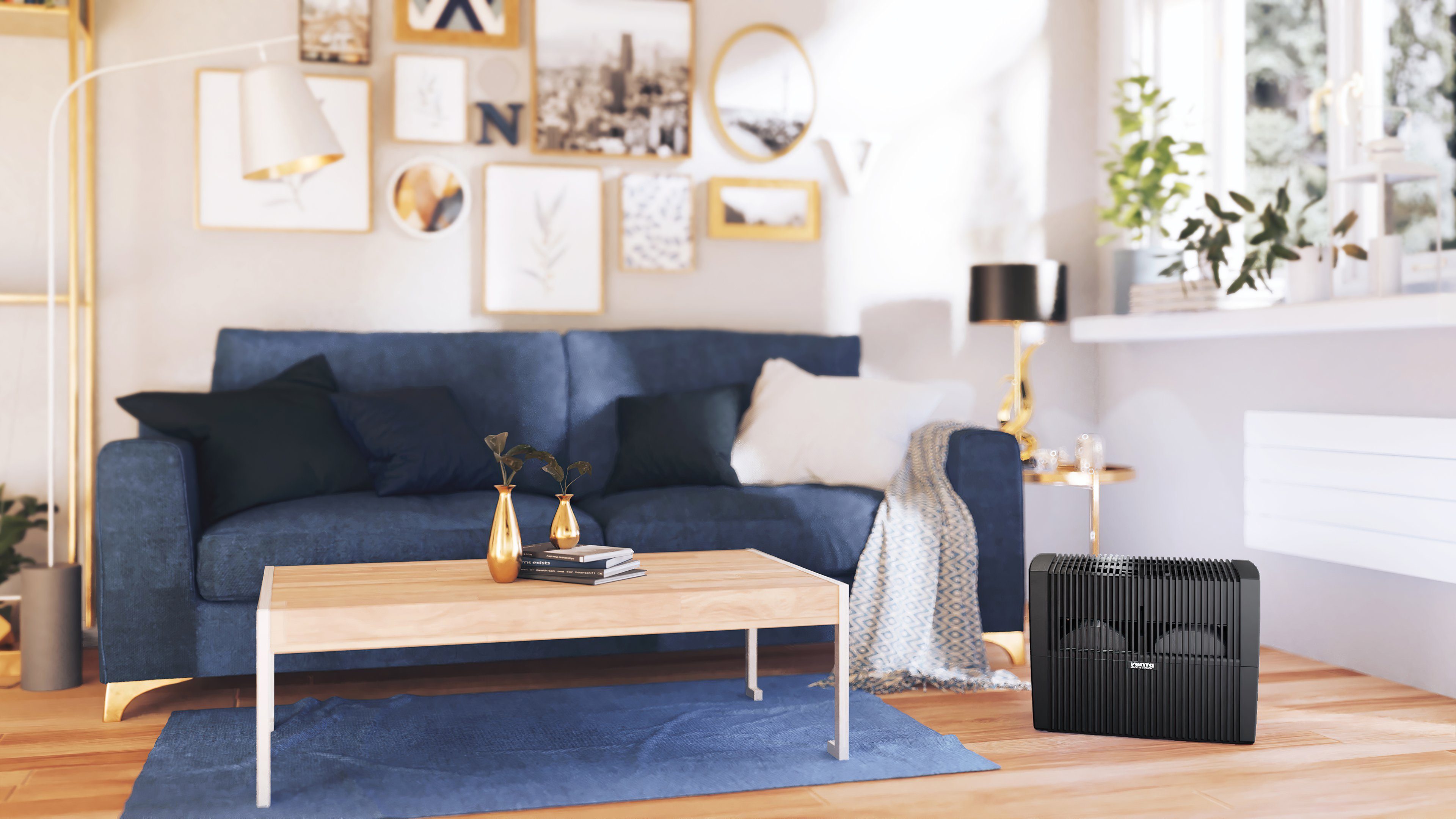 Venta Luftbefeuchter Original LW45, für Räume bis 55 m², 10,00 l Wassertank, Gesunde Luftfeuchtigkeit für optimale 40-60 %