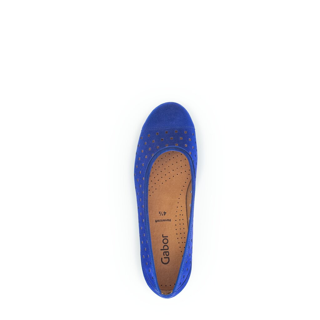 Gabor fashion Sportliche Ballerina blau