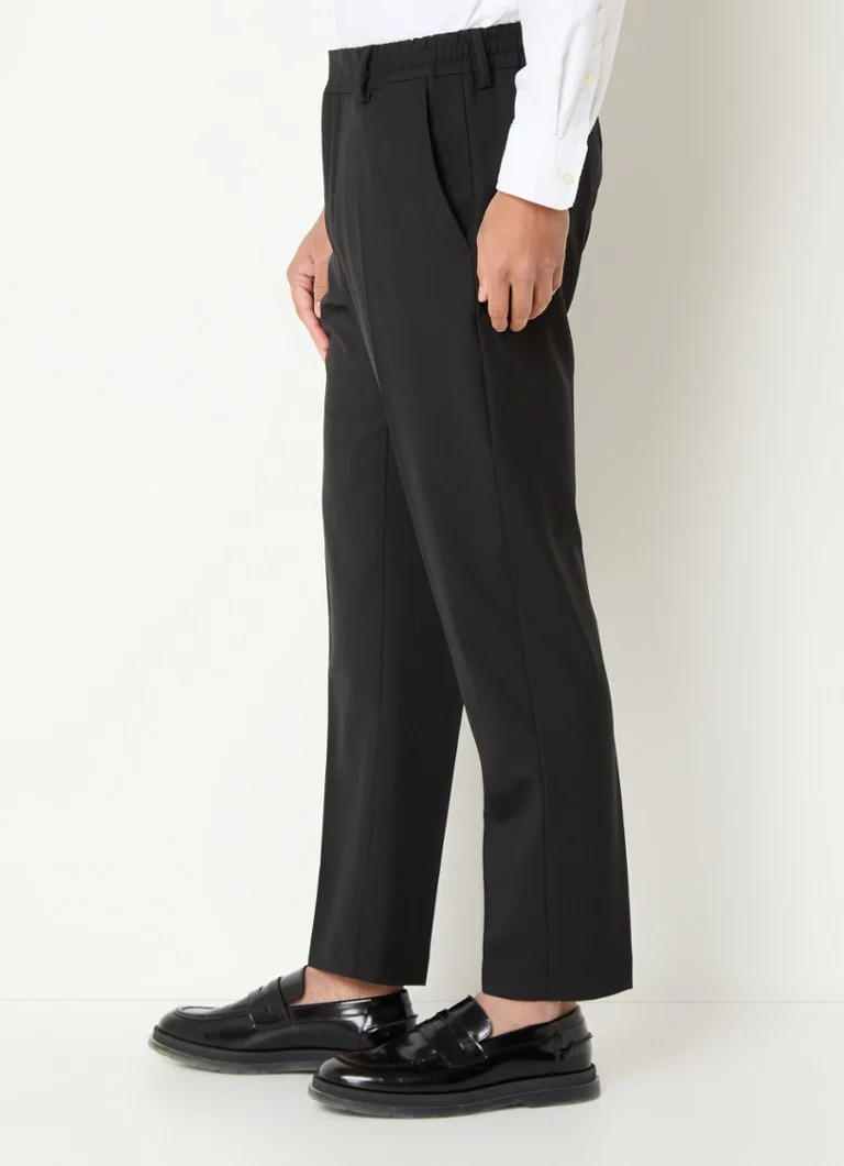 Pantaloni de drumeție NN.07 Billie 1088 Tapered din amestec de lână