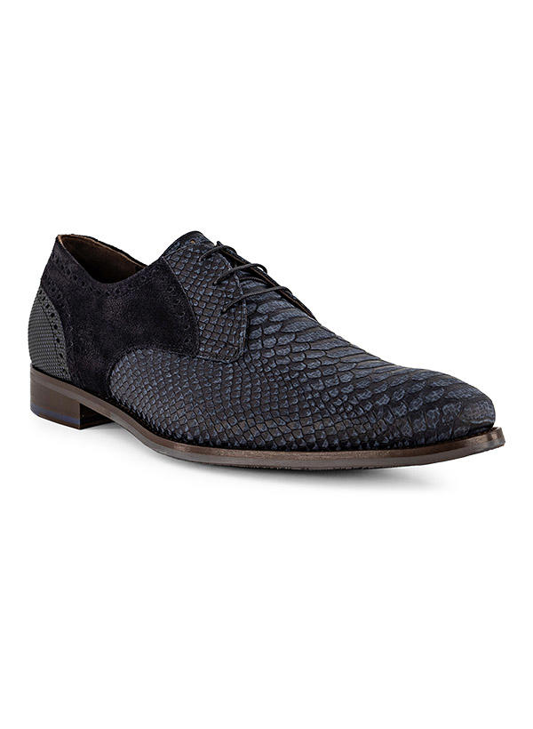 Floris van Bommel, Derby, Kalbleder, blau