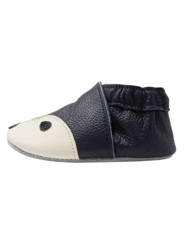 Yalion Leder-Krabbelschuhe 