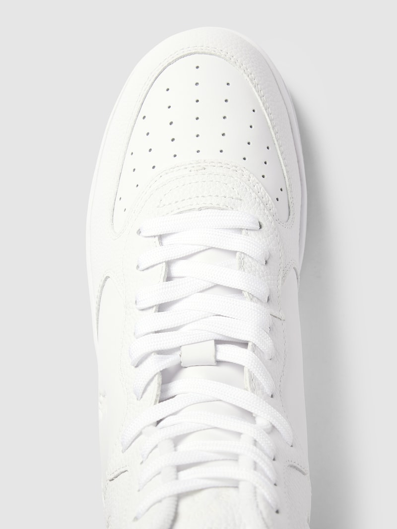 High Top Sneaker mit Label-Details Modell 'MASTERS' in weiß