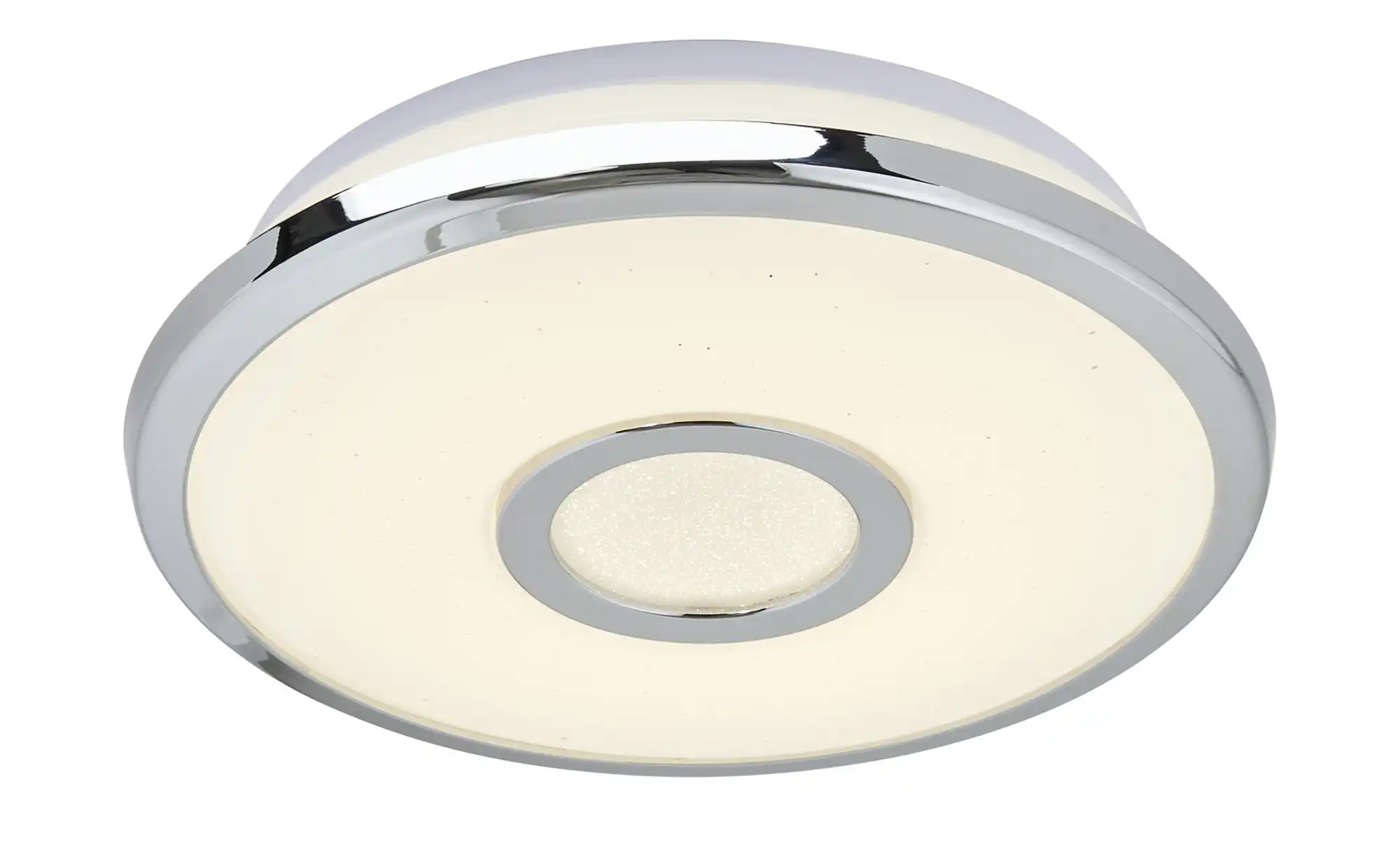 Trio LED-Deckenleuchte, Weiß mit Sterneneffekt