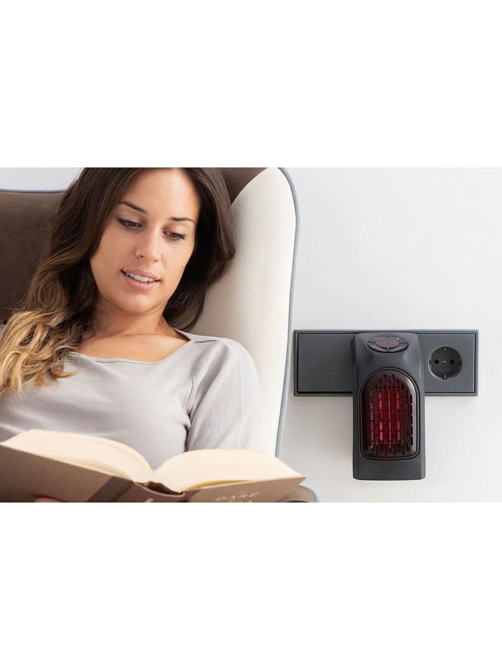 InnovaGoods Tragbare Mini-Heizung in Schwarz - (B)8,5 x (H)16 x (T)12,5 cm günstig kaufen onesize