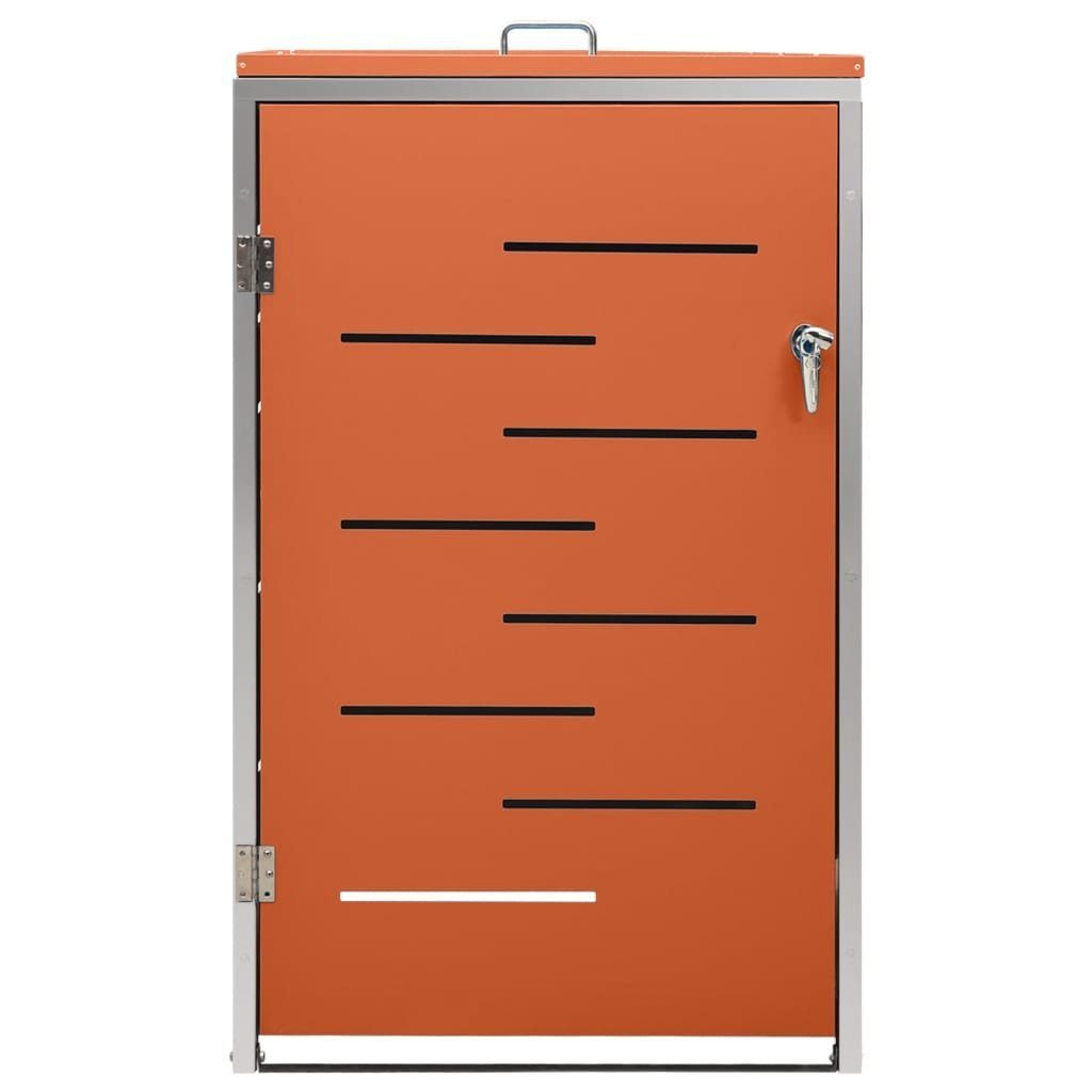 vidaXL Mülltonnenbox Mülltonnenbox für 1 Tonne 69x77,5x115 cm Edelstahl