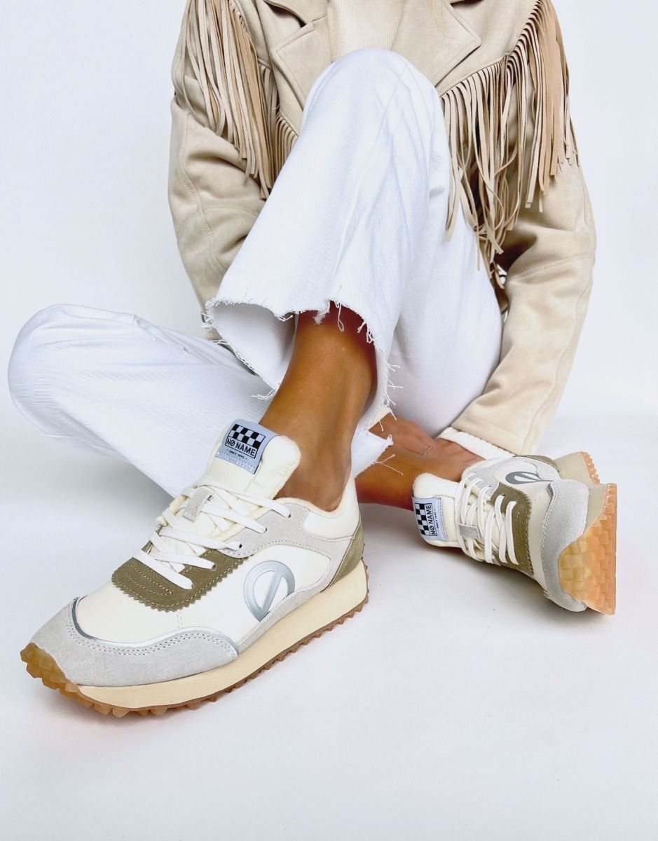 No Name  PUNKY JOGGER YOGI - Beige Écru