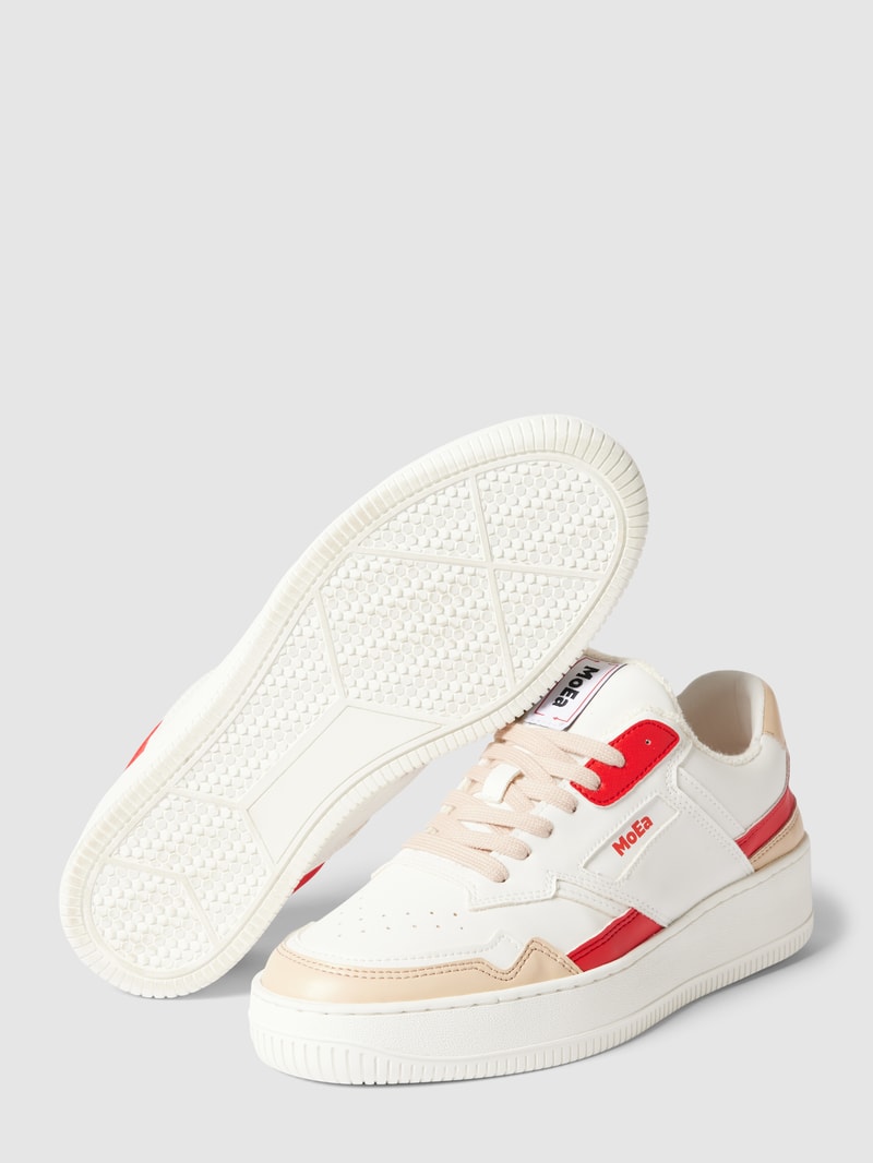 Vegane Sneaker aus Apfelresten Modell 'Apple Tricolor' in rot