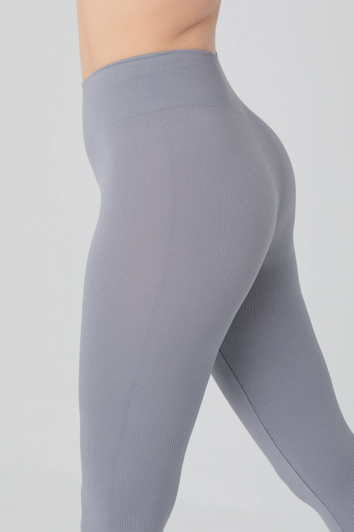 Doremi  Nahtlose gestrickte Leggings mit hoher Taille