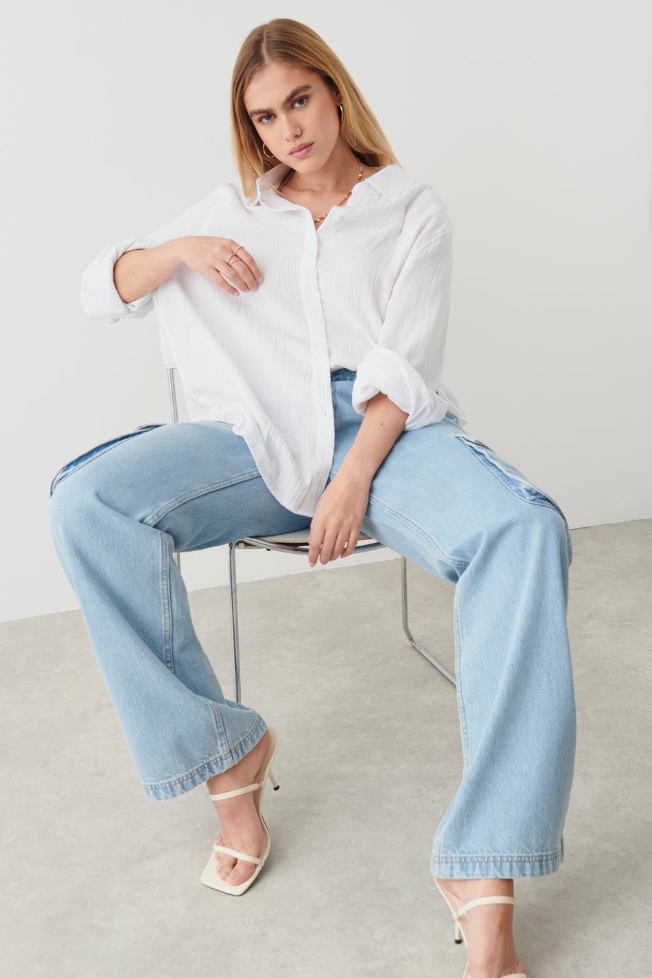 Siriana gauze shirt