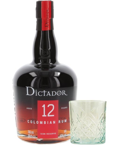 Dictador Rum Icon Reserve inkl. gratis Tumbler 0,7 l·40 % vol