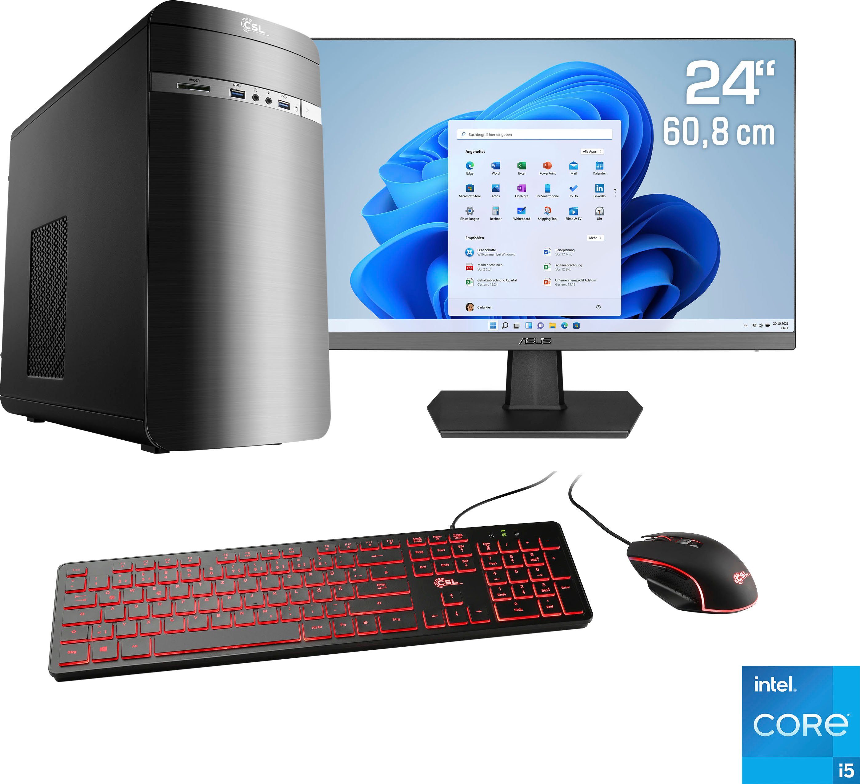 CSL Speed V25885 PC-Komplettsystem (24