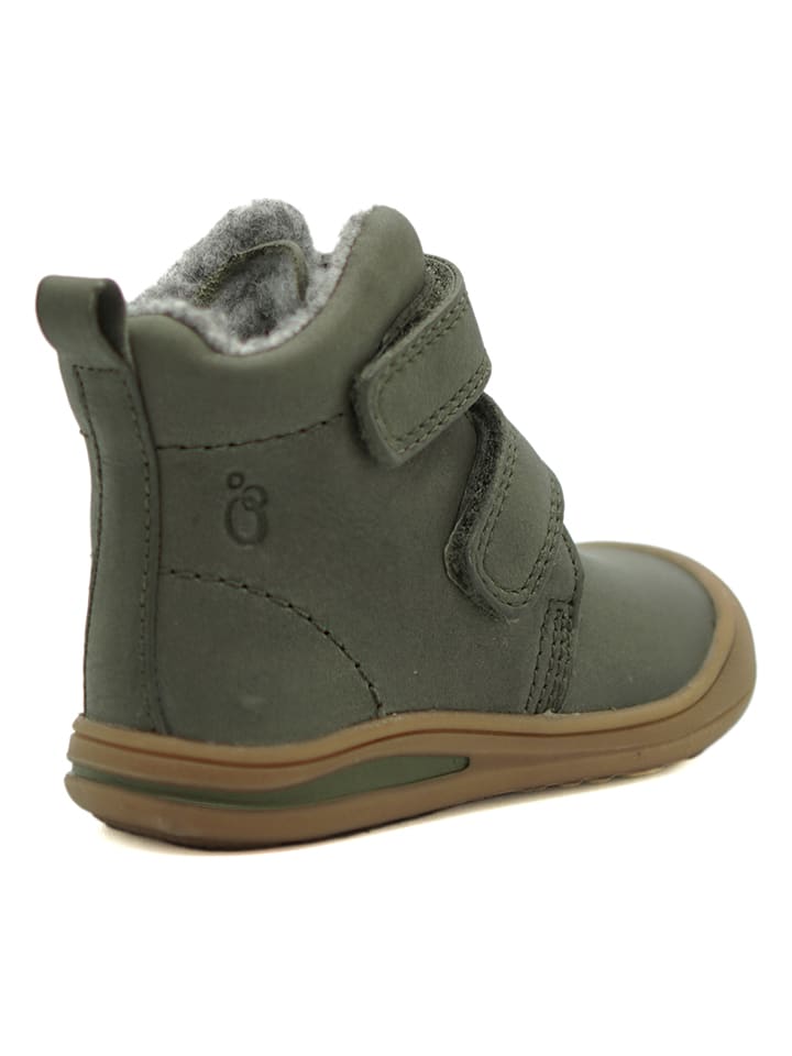 lamino Leder-Boots in Grün günstig kaufen