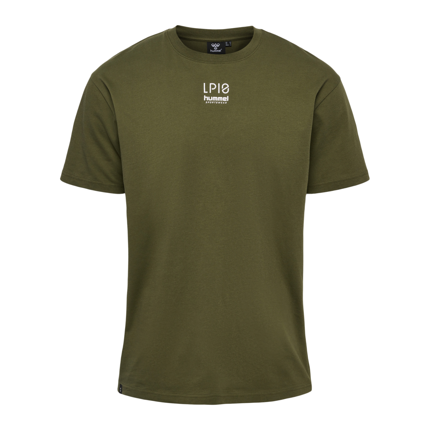 Hummel hmlLP10 Boxy T-Shirt Grün F6187