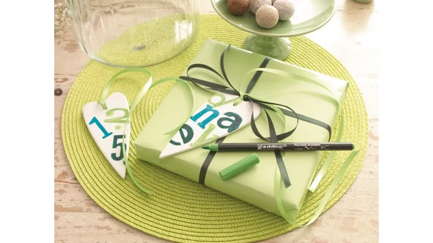 edding Porzellan-Pinselstift 4200 6er-Set family colour